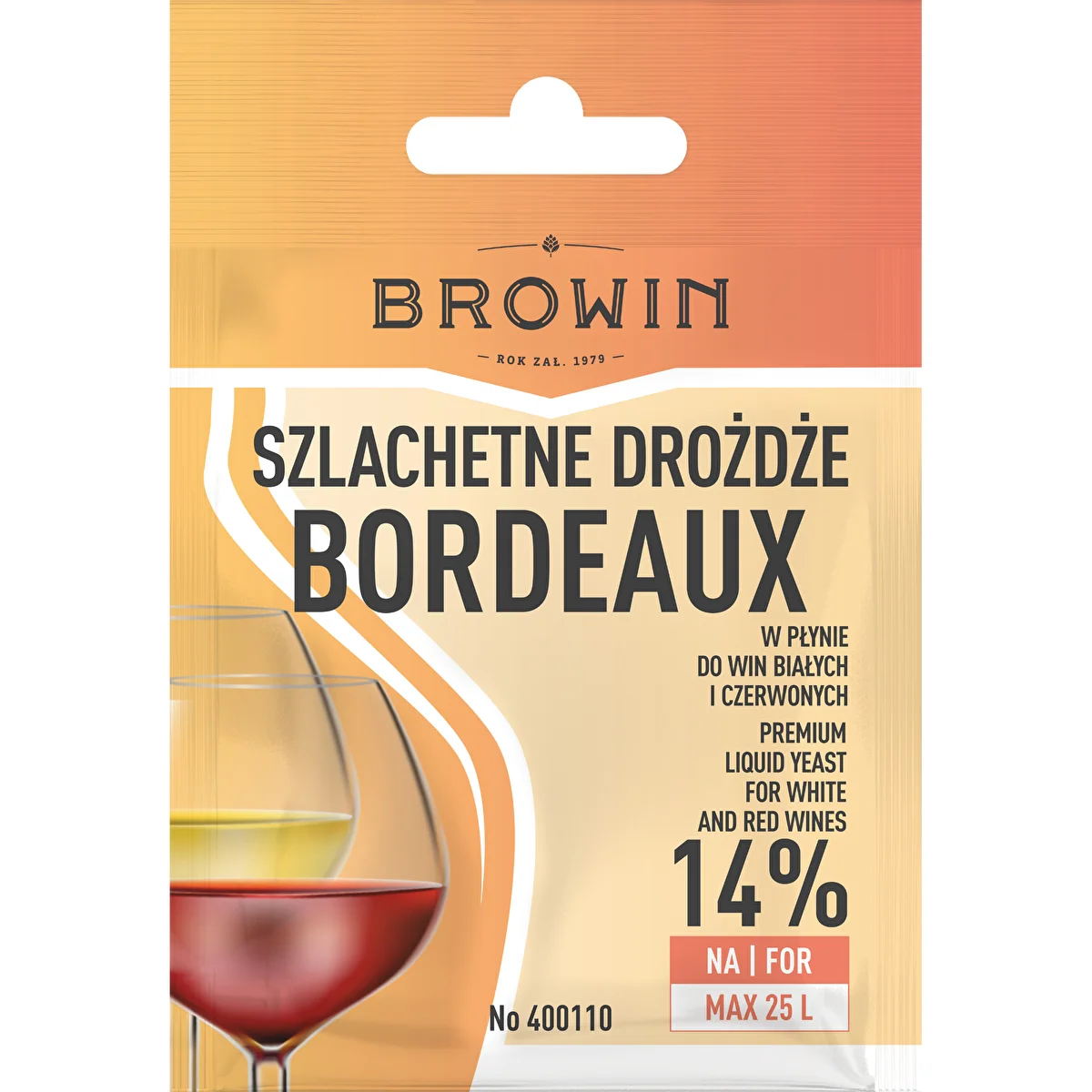 Vínne kvasnice Bordeaux, 20 ml