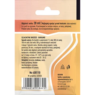 Vínne kvasnice Bordeaux, 20 ml – photo 2