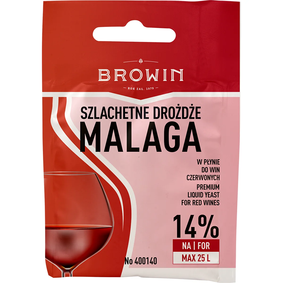 Vínne kvasnice Malaga, 20 ml