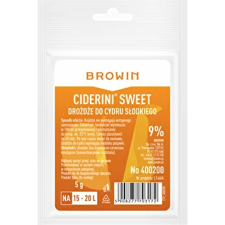 Ciderové kvasnice Ciderini Sweet, 5 g – photo 1