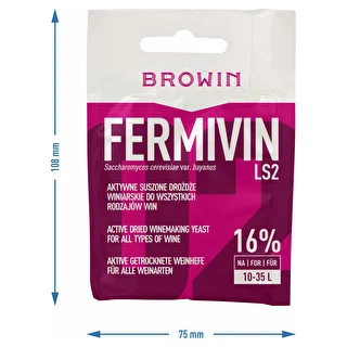 Vinárske kvasnice Fermivin LS2, 7 g – photo 3