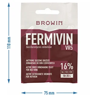 Vínne kvasnice Fermivin VR5, 7 g – photo 3