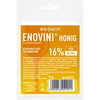 Getrocknete hefe für honigweine Enovini Honig 10g – photo 1