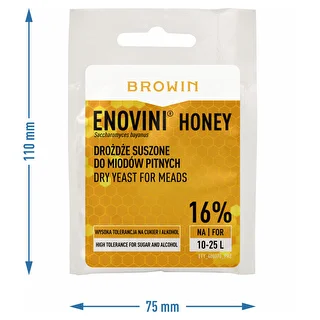 Vínne kvasnice Enovini® HONEY, 10 g – photo 3