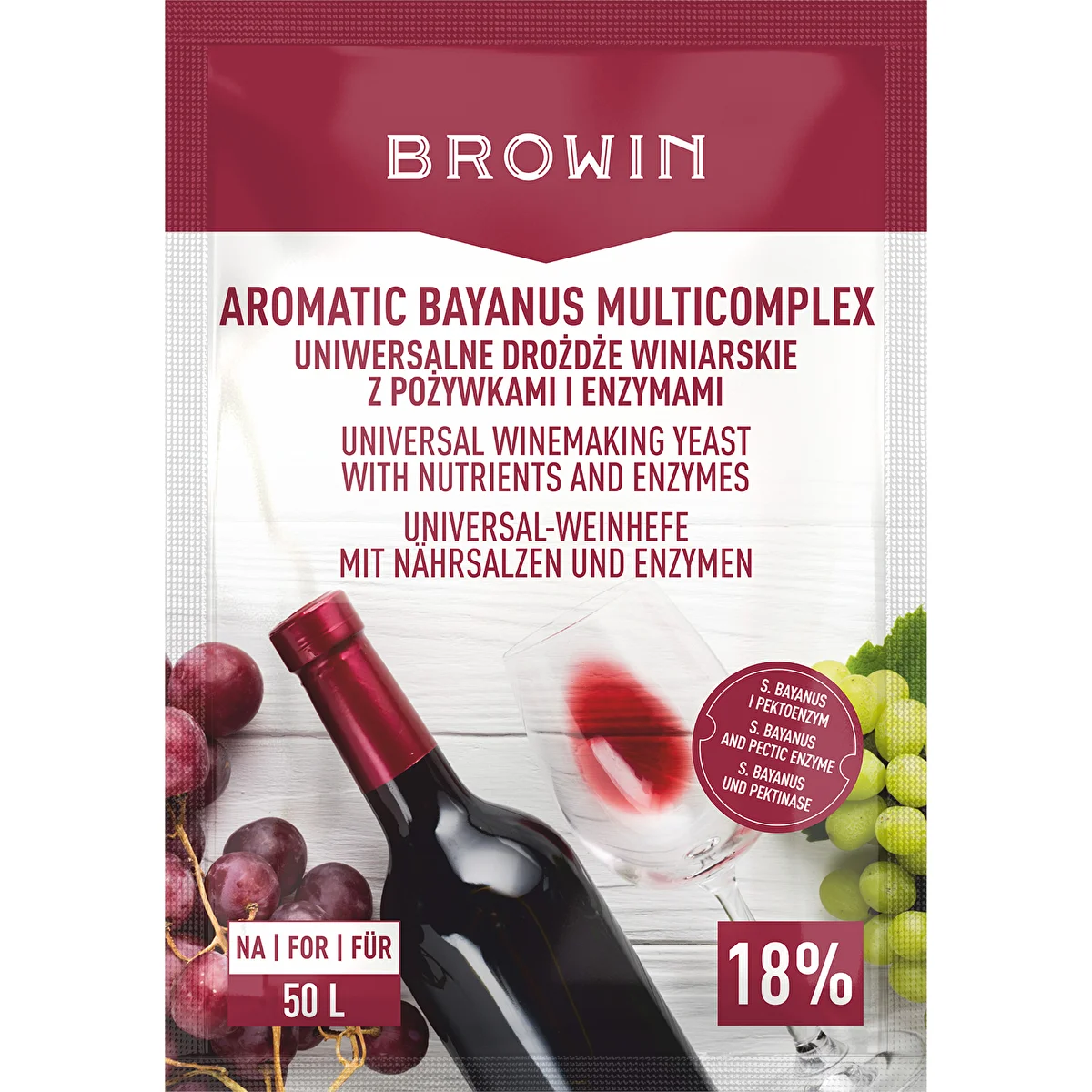 Aromatic Bayanus Multicomplex štartovacia sada na víno, 40 g