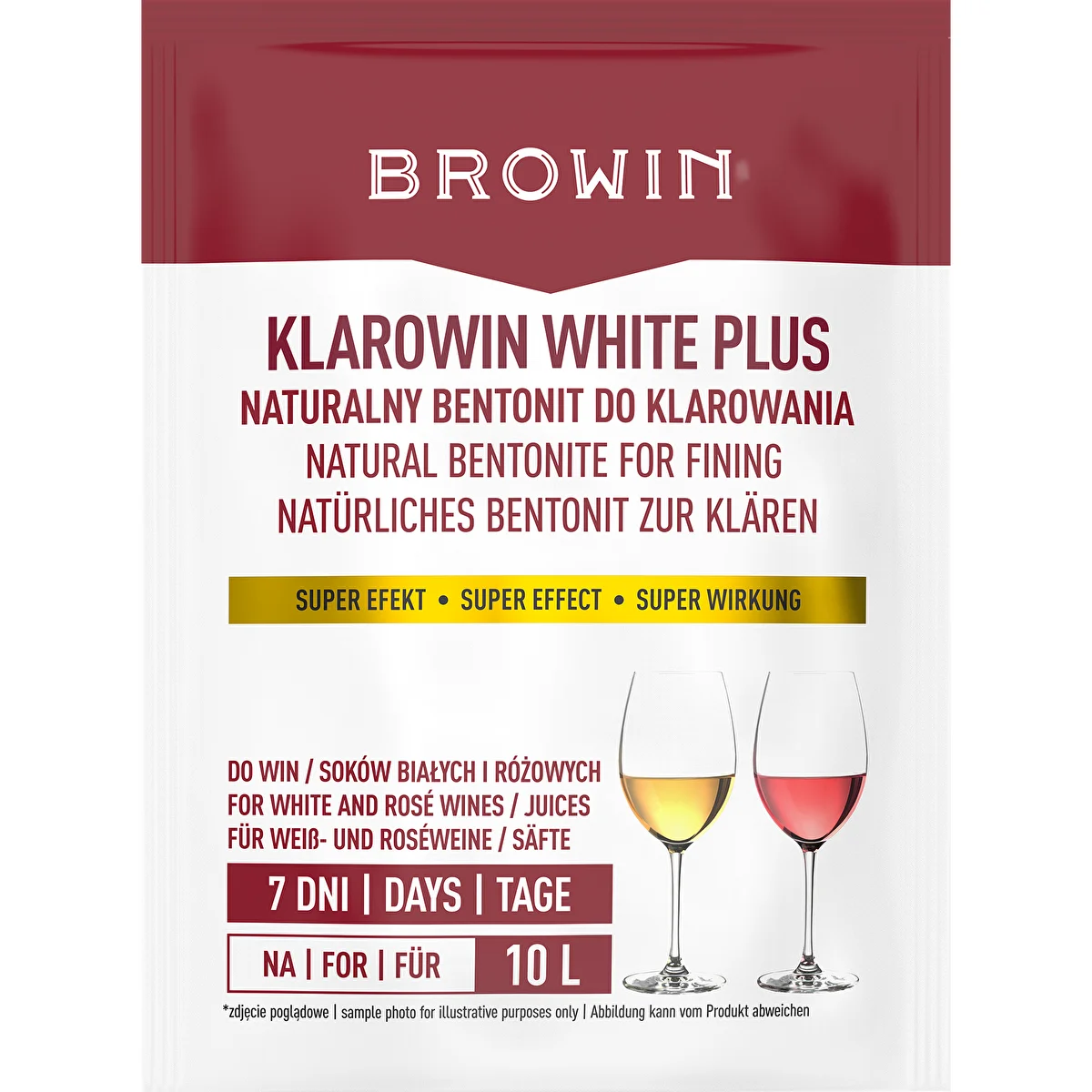 Klarowin White Plus - číriaci prostriedok 8 g
