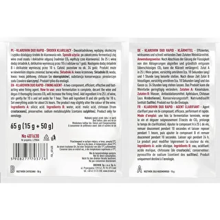 Klarowin Duo Rapid - chitozán + kremičitý prostriedok, 65 g – photo 2
