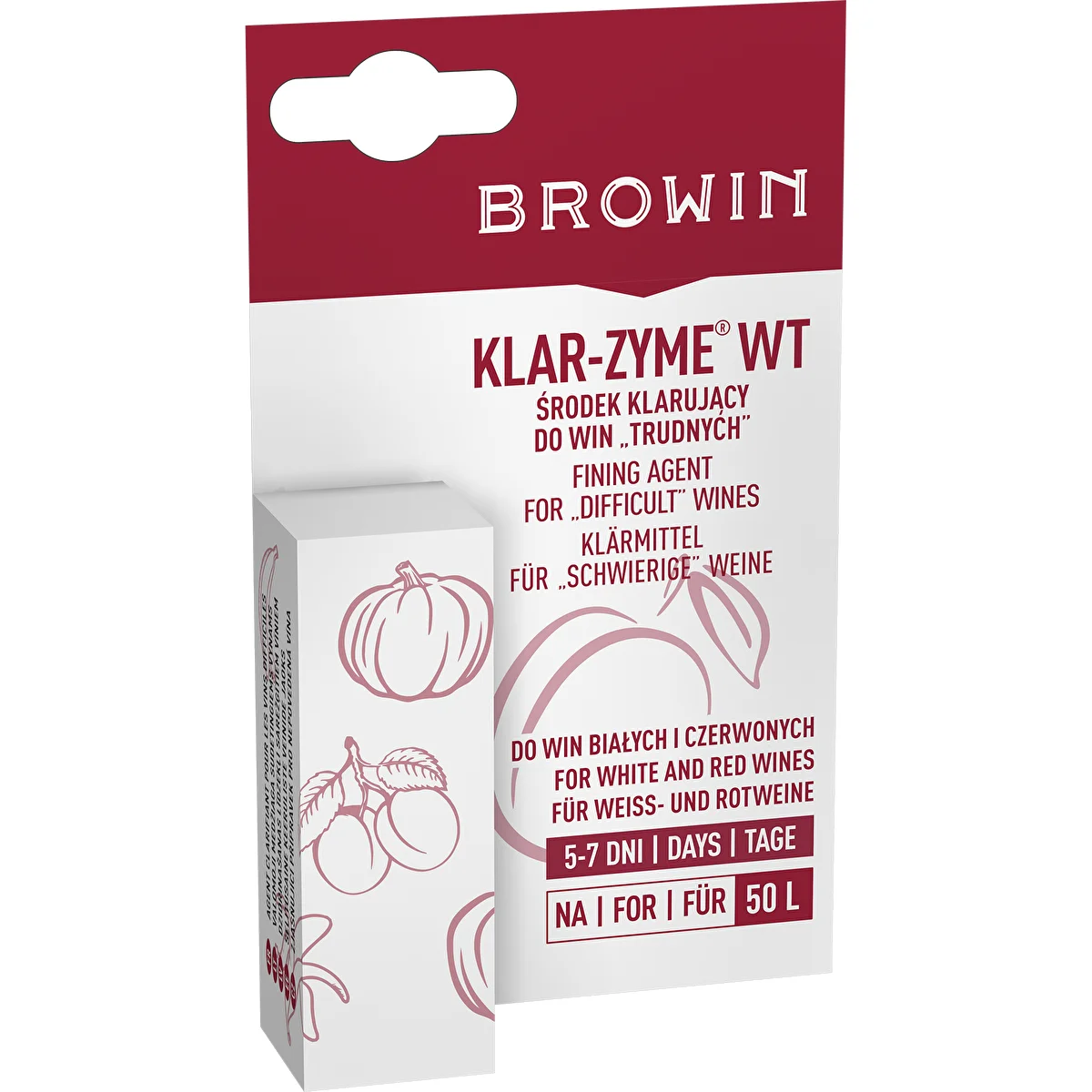 Klar-zyme - číriaci prostriedok