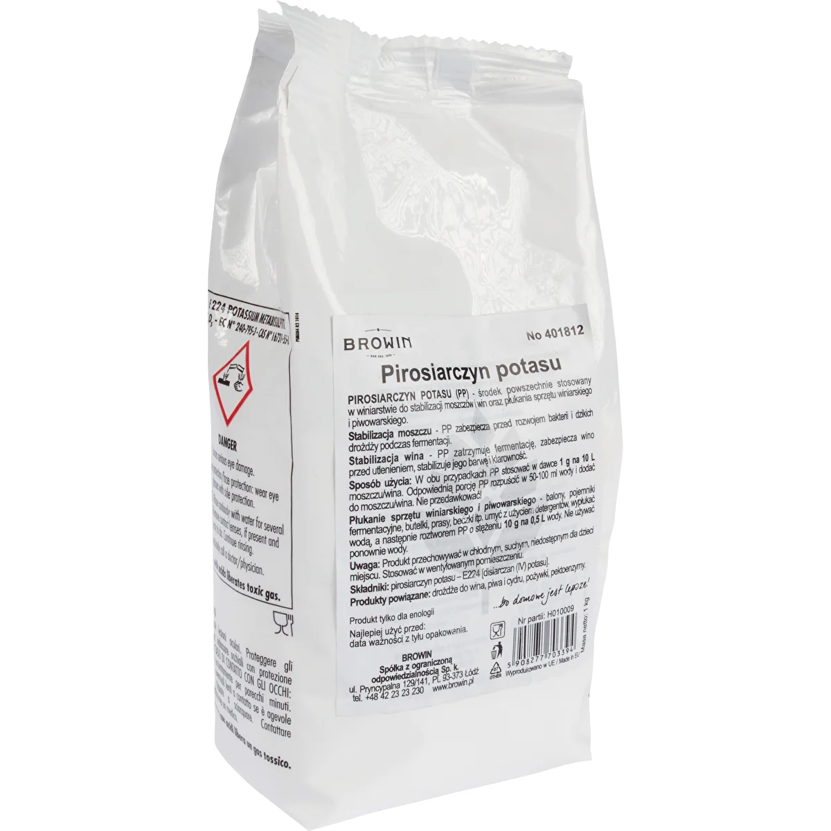 Pyrosiřičitan draselný 1 kg