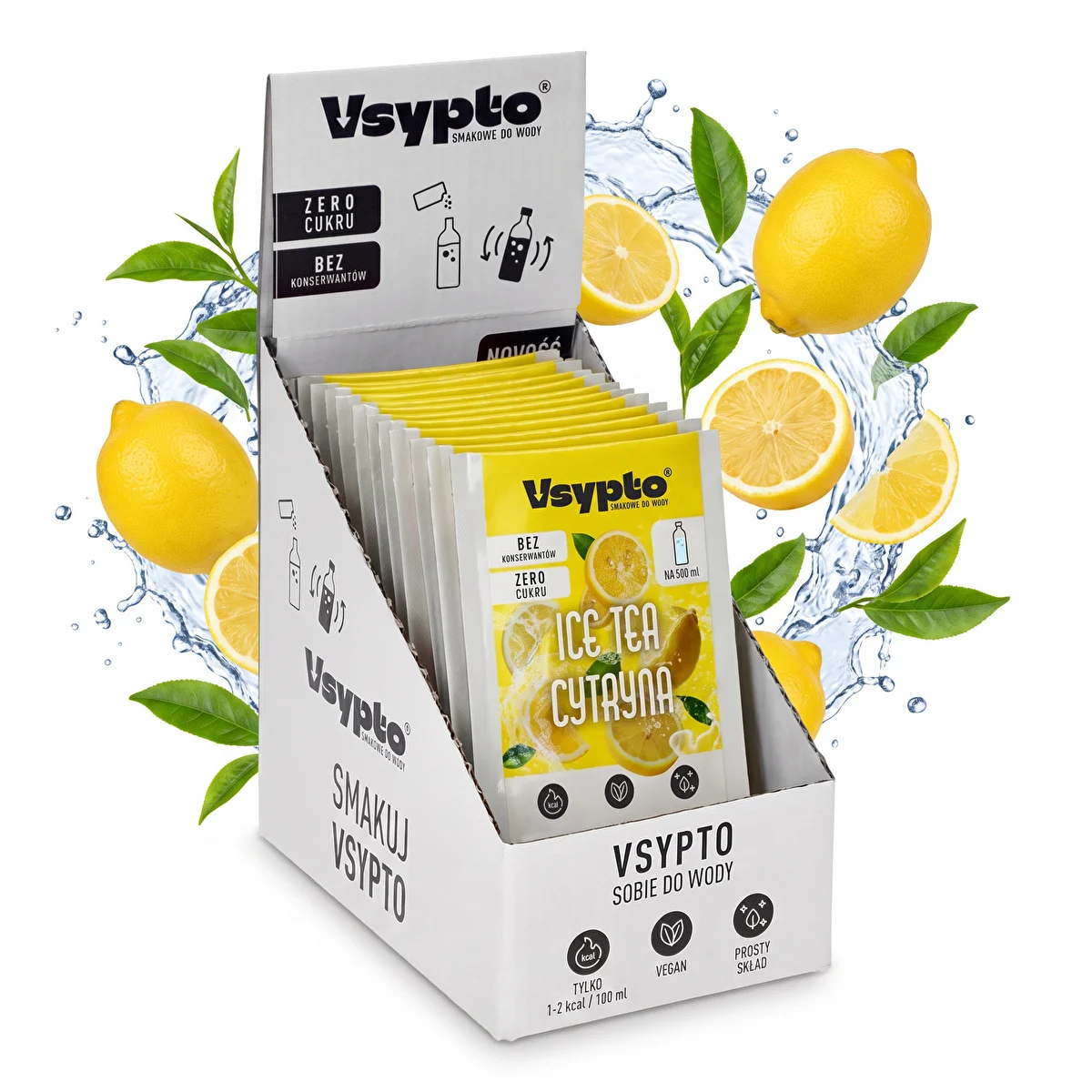 Vsypto Ice Tea Citrón – balenie 15x3 g