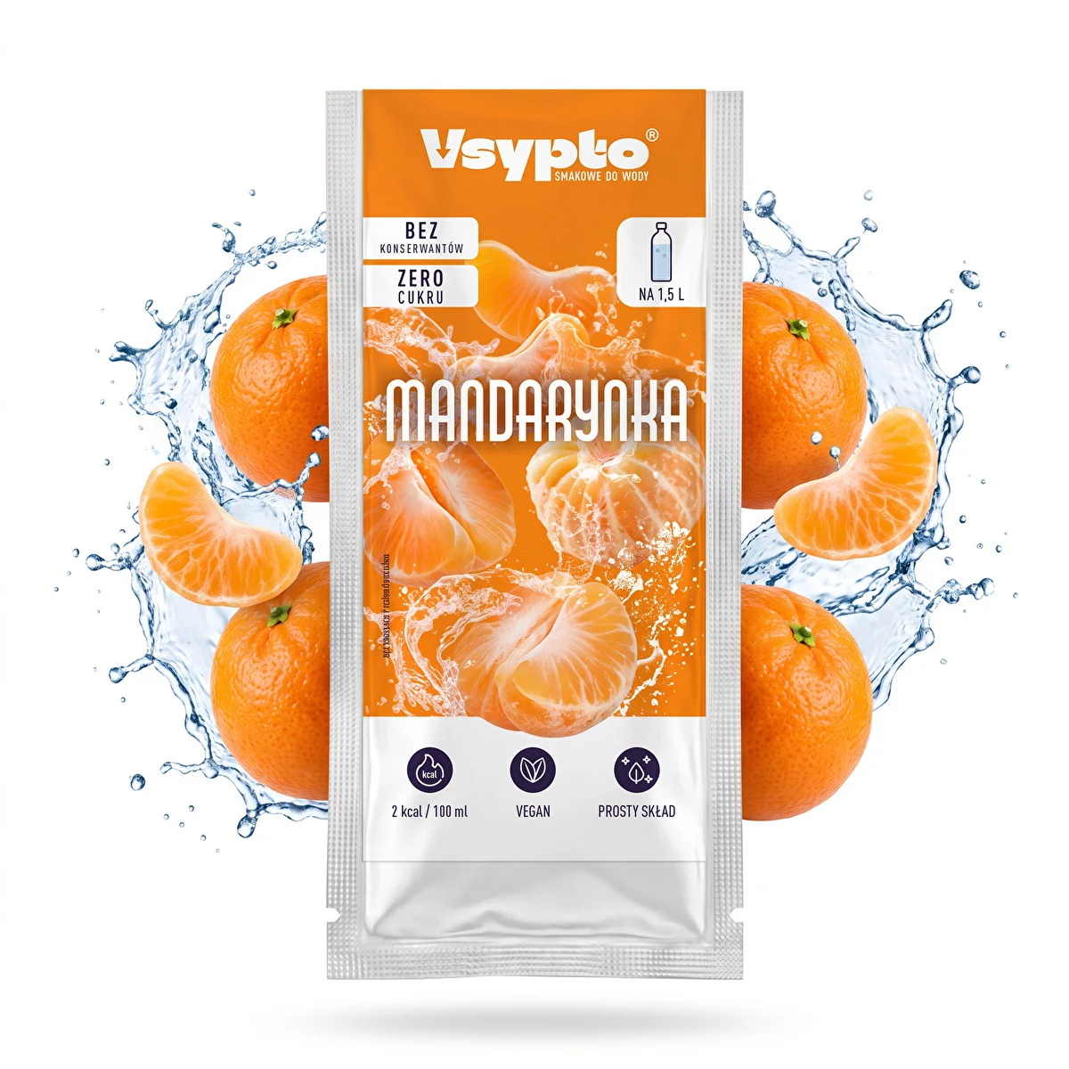 VSYPTO s príchuťou mandarínok, 9 g