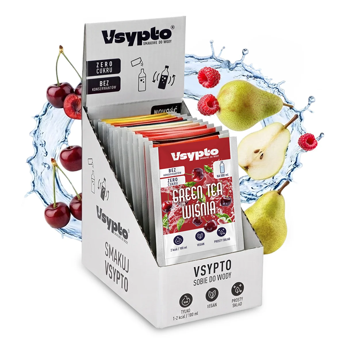 VSYPTO mix príchutí, 15×3 g
