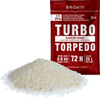 Liehovarnícke kvasnice Turbo Torpedo 72h 21% - 120 g – photo 3