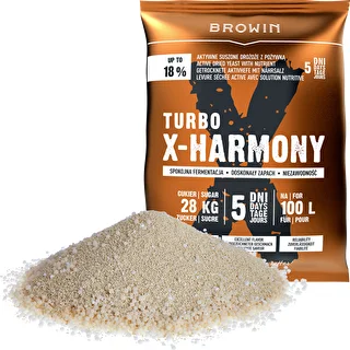 Turbo kvasnice X-Harmony 18%, 100 L, 360g – photo 3