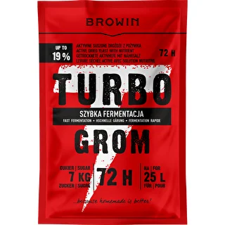 Liehovarské kvasinky Turbo Grom 72 h – photo 1