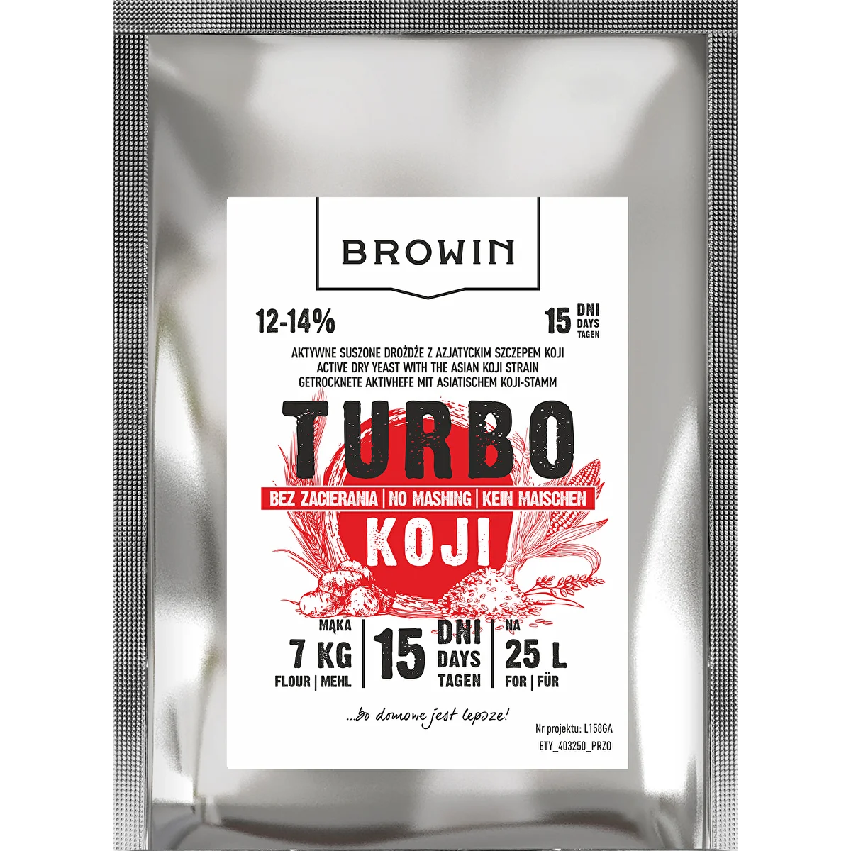 Destilačné kvasnice Turbo Koji, 50 g (bez rmutovania!)