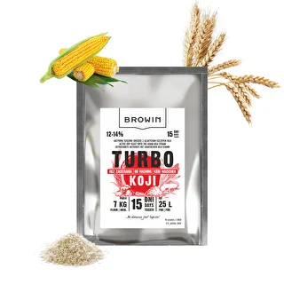 Destilačné kvasnice Turbo Koji, 50 g (bez rmutovania!) – photo 4