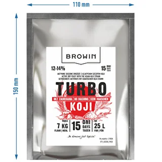 Destilačné kvasnice Turbo Koji, 50 g (bez rmutovania!) – photo 7