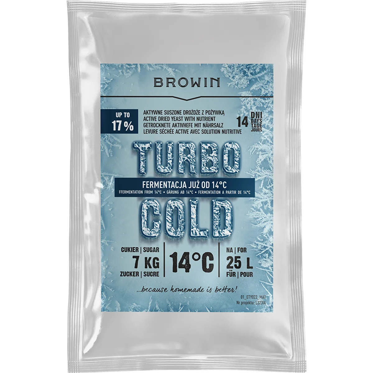 Kvasnice Turbo Cold 120 g