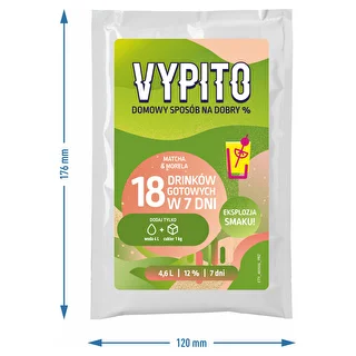Súprava na párty - Vypito Matcha a marhuľa – photo 5