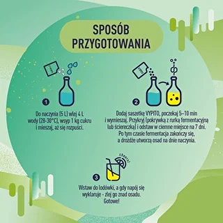 Párty sada - Vypito Mäta a limetka – photo 9