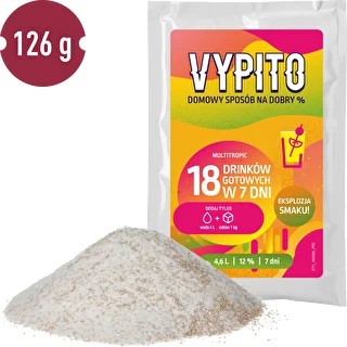 VYPITO 12 %, vrecúško na 18 drinkov – Multitropic, 126 g – photo 3