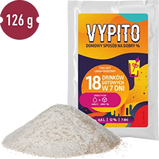 VYPITO 12%, sáčok na 18 drinkov - Chillout jemne ovocný, 126 g – photo 3