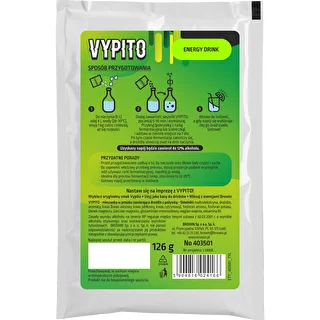 VYPITO 12%, sáčok na 18 drinkov - Energy drink, 126 g – photo 2