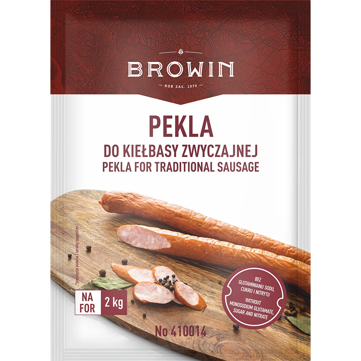 Nakladacia soľ - Nakladacia soľ na obyčajnú klobásu