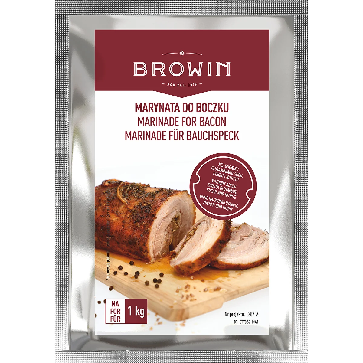 Marináda do slaniny - zmes byliniek a korenia, 35 g
