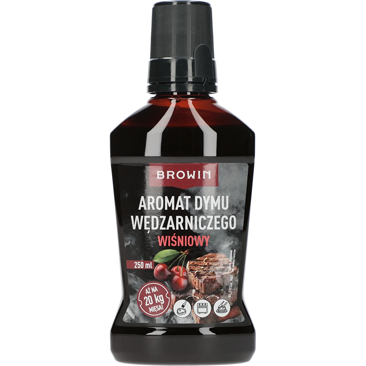 Tekutý údenársky dym – višňový, 250 ml
