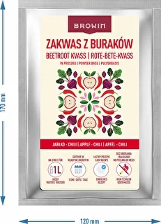 Cviklový kvások v prášku jablko – čili, 36 g – photo 3