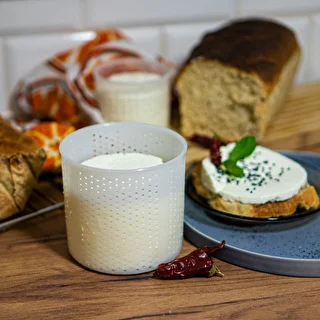 Okrúhla syrárska forma Ø 10 x 9,5 cm na 300 g – photo 2