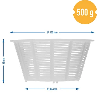 Syrárska forma okrúhla Ø 13 x 7 cm na 500 g – photo 4