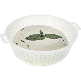 Forma syrárska na syr typu korycińskiego Ø 21/11 x 8,5 cm na 2 kg – photo 4