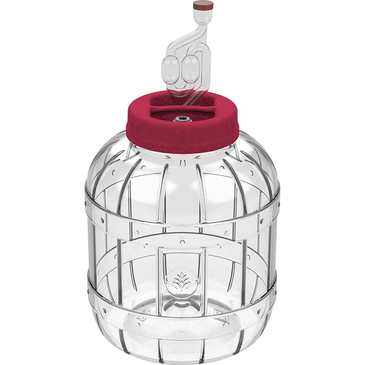 Neporušiteľný, multifunkčný pohár na fermentáciu, 5 L