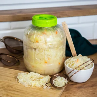 Nerozbitná, multifunkčná nádoba na kvasenie + kliešte, 5L – photo 8