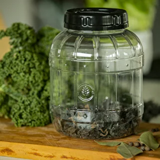 Nerozbitný, viacúčelový pohár s čiernym viečkom, 3L – photo 10