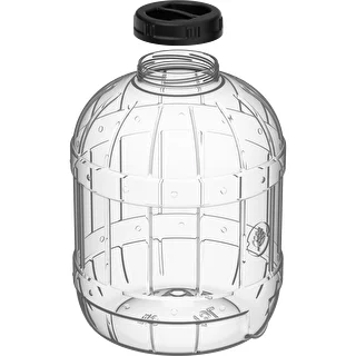 Nerozbitný, viacúčelový pohár s čiernym viečkom, 15L – photo 3