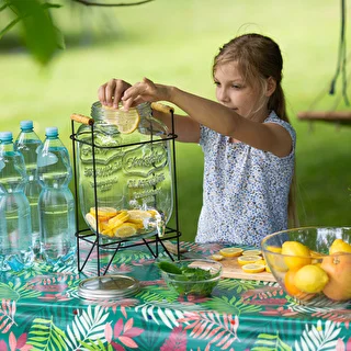 Dóza Limonáda 8 L - s kohútikom, na kovovom stojane s držadlami – photo 7