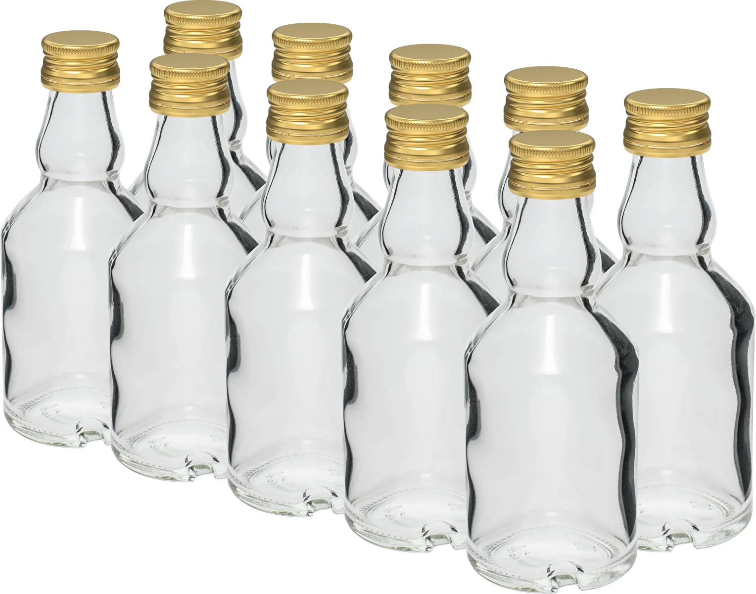 Fľaša Maluch 50 ml s uzáverom - 10 ks