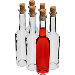 Fľaša na likér 350 ml 6 ks + 6 zátok – photo 2