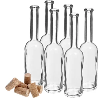 Fľaša na likér 100 ml 6 ks + 6 zátok – photo 3