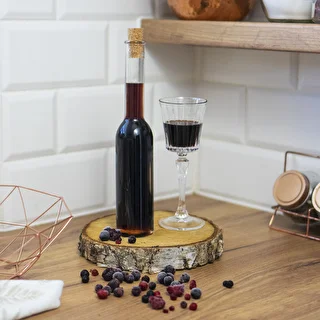 Fľaša na likér 200 ml 6 ks + 6 zátok 23/18 – photo 10