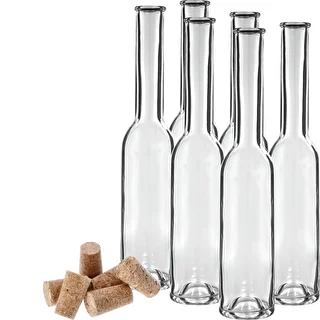 Fľaša na likér 200 ml 6 ks + 6 zátok 23/18 – photo 3