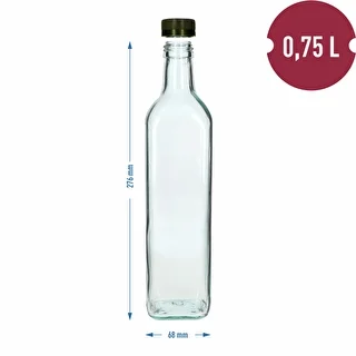 Fľaša Marasca 750 ml so skrutkovacím uzáverom, 1 ks. – photo 4