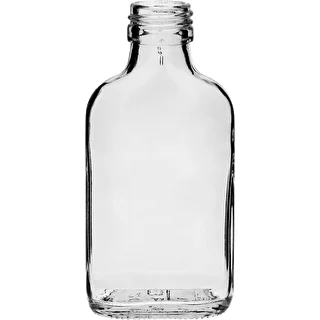 Fľaša na likéry typu ploskačka 100 ml 10 ks – photo 2