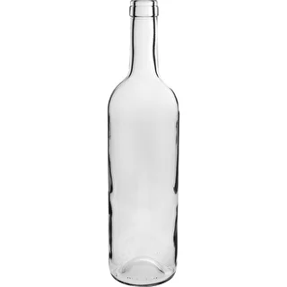Biela fľaša na víno 0,75 L - balenie 8 ks – photo 2