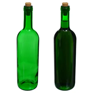 Fľaša na víno 0,75 L zelená - balenie 8 ks. – photo 5