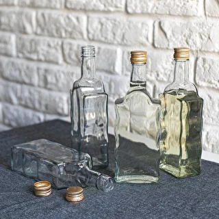 Fľaša Kláštorná 500 ml, s uzáverom, biela - 6 ks. – photo 5